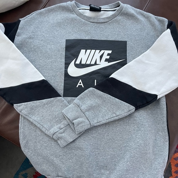 Nike Men's Sportswear Nike Air Fleece Crewneck Sweatshirt S - Picture 2 of 16